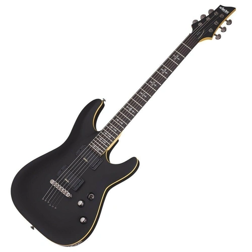 Schecter Research Demon 6 Electric Guitar Electric Aged Black Satin (ABSN) 