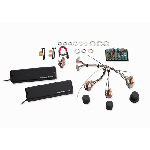 SEYMOUR DUNCAN ASB-2ASB Steve Bailey 4/5 String Pickup Set w/ 2 Band Tone Contro