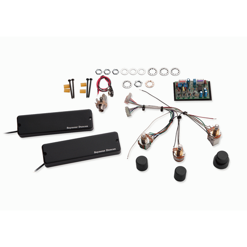 SEYMOUR DUNCAN ASB-2ASB Steve Bailey 4/5 String Pickup Set w/ 2 Band Tone Contro