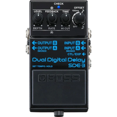 Boss SDE-3 Dual Digital Delay Guitar Effects Pedal SDE3