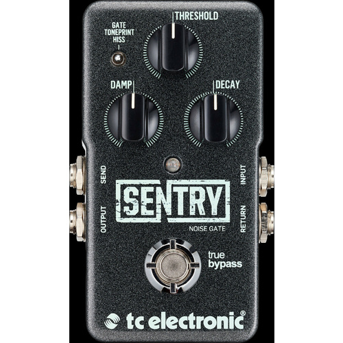 TC Electronic Sentry Noise Gate Guitar Effect Pedal True Bypass