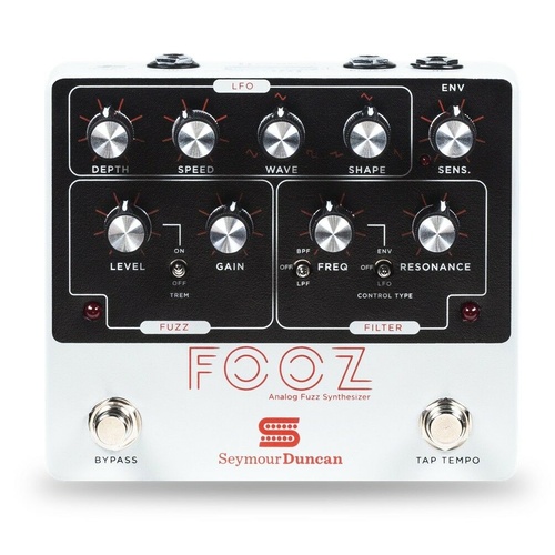 Seymour Duncan Fooz Analog Fuzz Synthesizer Guitar Effects Pedal