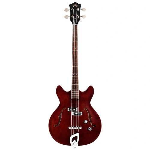 Guild Starfire 1 Semi Hollow Electric Bass - Cherry Red