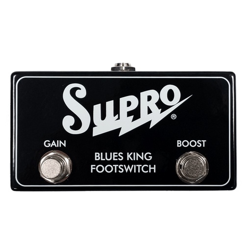Supro Blues King Footswitch Gain and Boost Footswitch Includes TRS cable