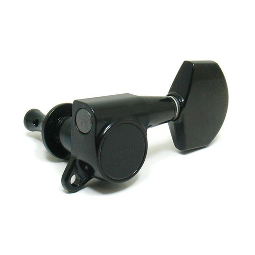 Gotoh SG381 Tuning Keys Set of 6 in Line - Black