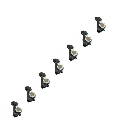 Gotoh SG381 MGT Locking Tuning Keys 7 in Line - Black