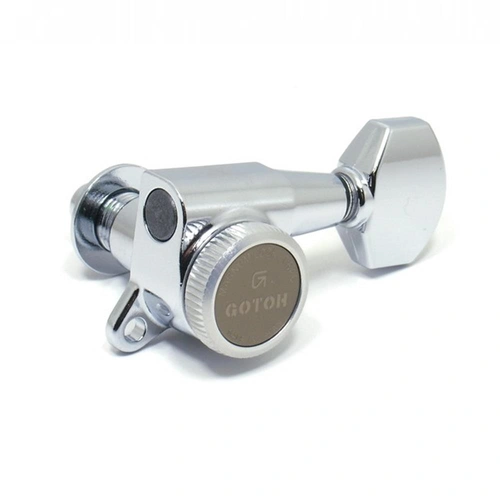 Gotoh  Locking Tuning Keys (set of 6 in line - non staggered posts) - Chrome