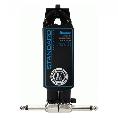 IBANEZ SI05P BG PATCH CABLE 0.5FT/RIGHT ANGLE