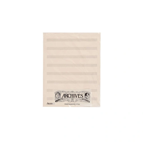Archives Manuscript Score Pads, 8 Stave, 50 Sheets