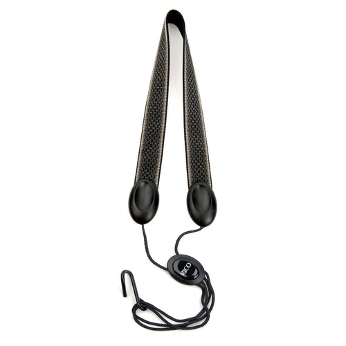 Rico Saxophone Strap, Tenor/Baritone, Gray Scales