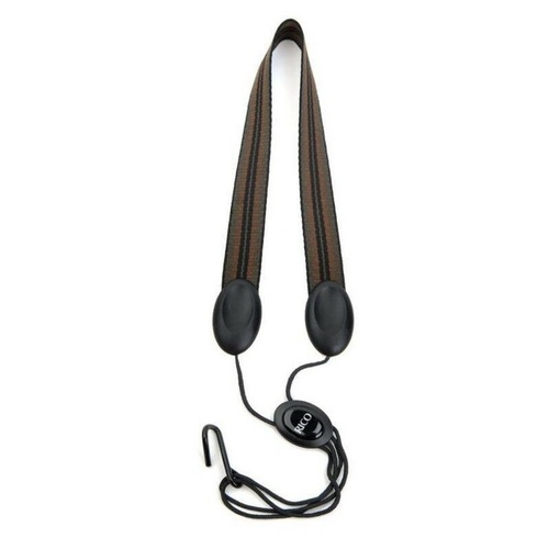 Rico Saxophone Strap, Tenor / Baritone Neck Strap Jazz Stripe 2
