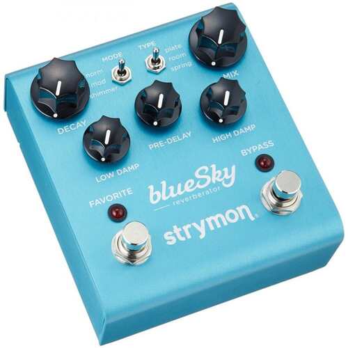 Strymon blueSky Reverberator Guitar Effects Pedal blue Sky 2