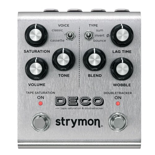 Strymon Deco  2 Tape Saturation and Doubletracker Delay Pedal