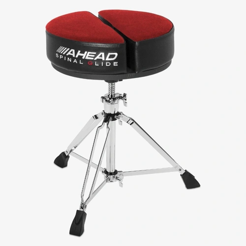 Ahead - SPG-ARTR - 14" Spinal G Round 14" Red Cloth Top/Black Sides, 3 Leg Base