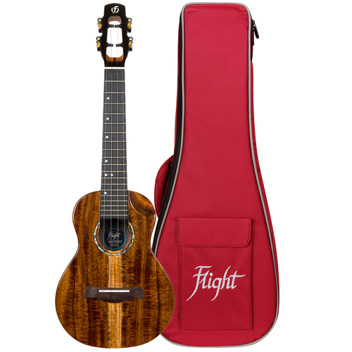 Flight Sprit Concert Acoustic / Electric Ukulele with Bag  - Acacia 