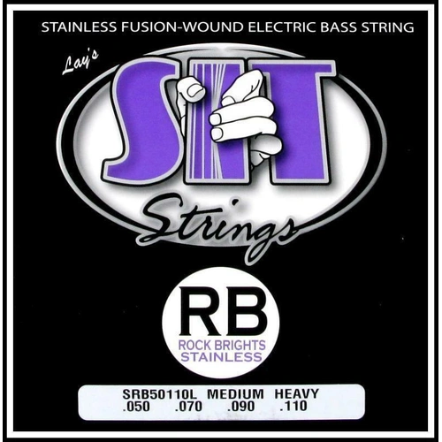 S.I.T Strings Electric Bass Guitar Rock Brights Stainless Steel 50 - 110 SIT