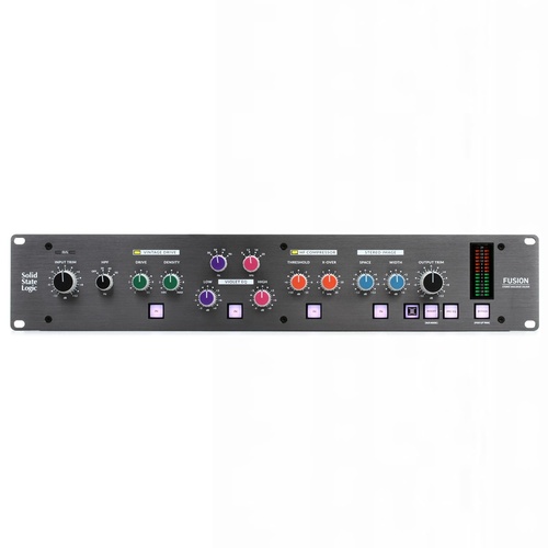 Solid State Logic Fusion Analog Master Processor with Vintage Drive, Violet EQ,