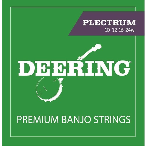 Deering  Plectrum Banjo Strings 4-string set Loop ends ST-P