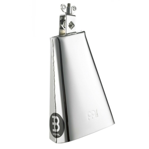 Meinl Percussion STB80B-CH  8 inch High Polished Chrome Big Mouth Cowbell