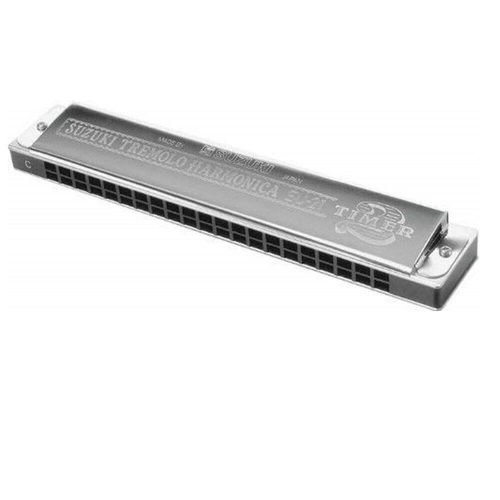 Suzuki SU-21-A 2 Timer Tremolo Traditional 21-Hole Dual Note Diatonic Harmonica