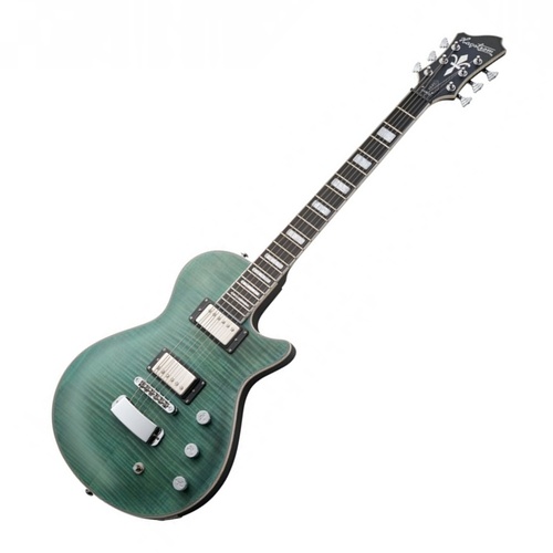 Hagstrom Ultra Max Electric Guitar FALL SKY  Satin w/ Hard Case