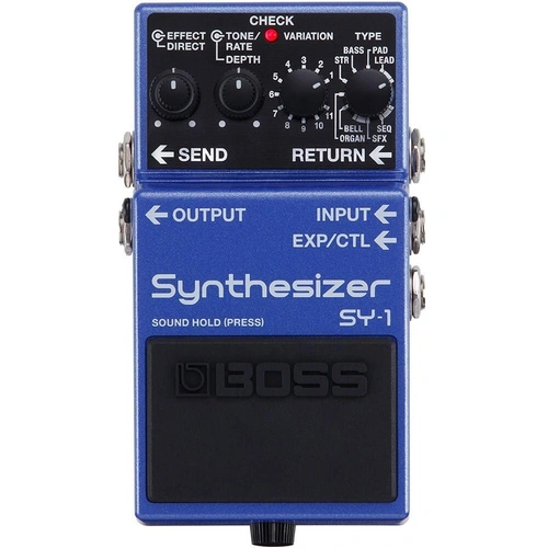 Boss SY1 Polyphonic Synthesizer Guitar Effects Pedal