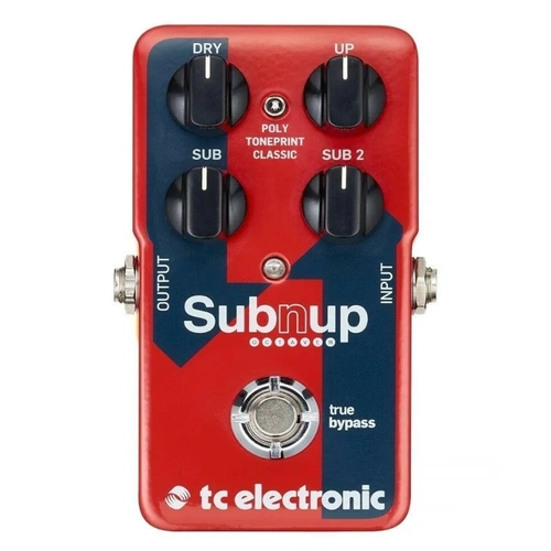 TC Electronic Sub 'N' Up Octaver Guitar Effects Pedal with TonePrint