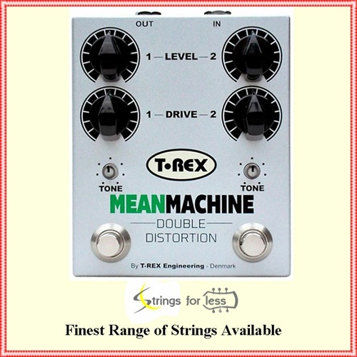 T-Rex mean Machine Double Distortion Guitar Effects Pedal