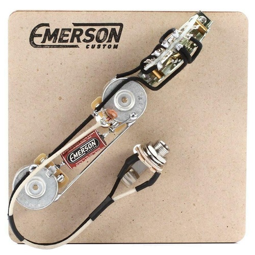 Emerson Custom 3-way Prewired Kit for Telecaster Guitars - 250k Pots