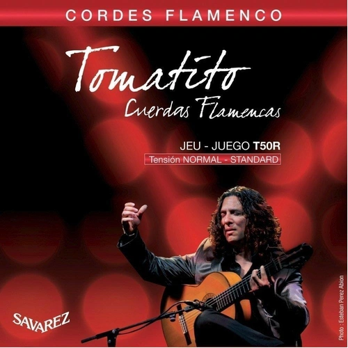 Savarez Tomatito T50R Normal Tension Flamenco Guitar Strings, Full Set