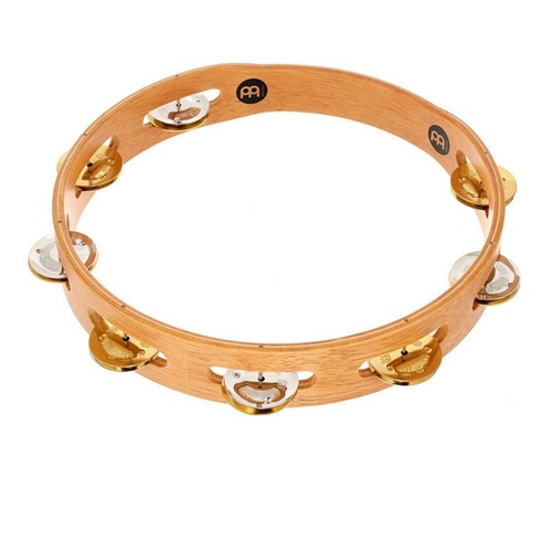 Meinl Percussion TA1M-SNT Recording Tambourine Dual Jingles