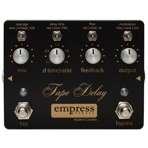 Empress Effects Tape Delay Guitar Effects Pedal 