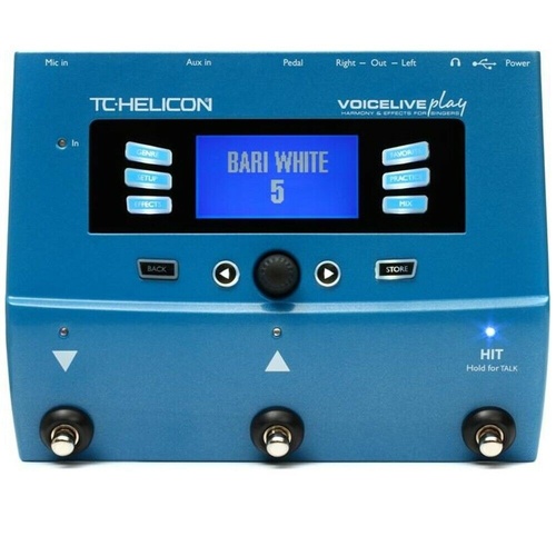TC-Helicon VoiceLive Play Vocal Harmony and Effects Mic Preamp with Harmony