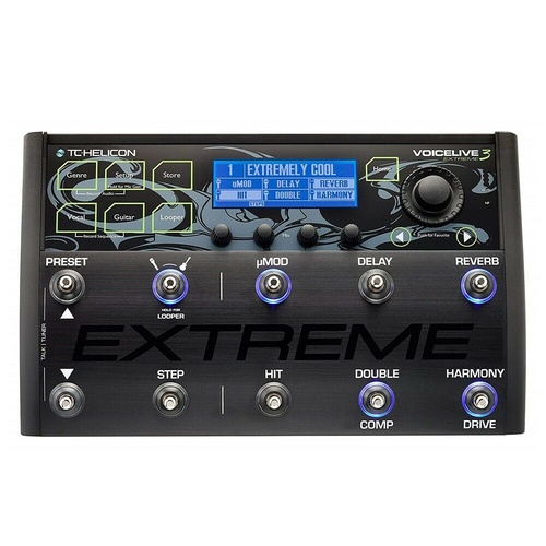 TC-Helicon VoiceLive 3 Extreme Vocal Effects Processor with Harmony Generator
