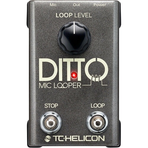 TC Helicon Ditto Mic Looper Vocal Effects Pedal