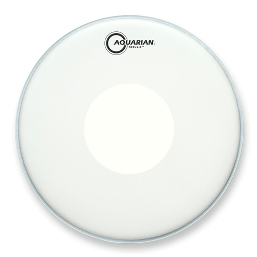 AQUARIAN TCFXPD15 FOCUS-X Coated  15"  Drum Head with Power Dot