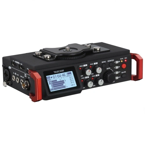 Tascam DR-701D Linear PCM Field Recorder for DSLR Camera SMPTE Timecode