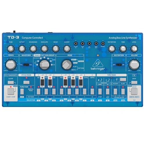 The Behringer TD3 BB Analog Bass Line Synthesizer With VCO And VCF