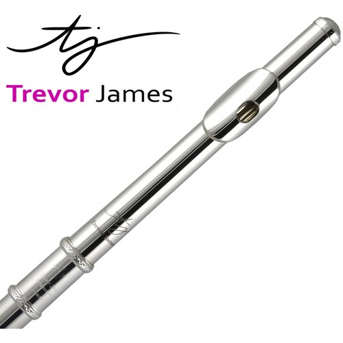 Trevor James TJ-6TCR3-HROE Recital 3 Flute Open Hole Solid silver