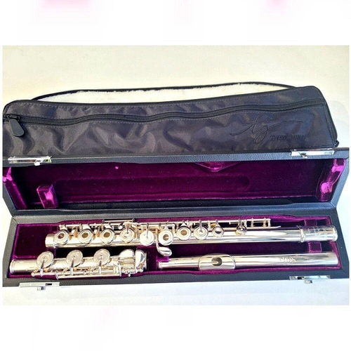 Trevor James TJ-6TCR3-HROE Recital 3 Flute - Open Hole - Solid silver