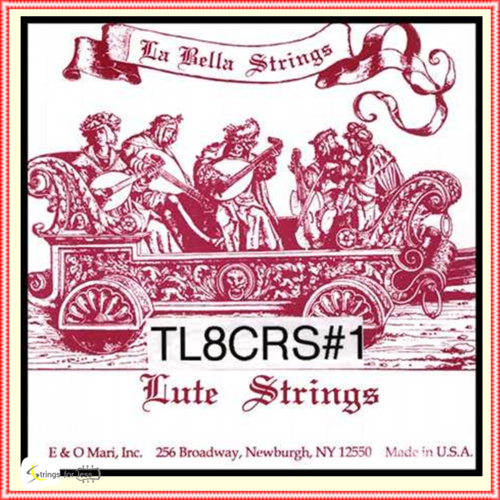 La Bella TL 8crs. #1,  8 Course Tenor Lute Strings  Full Set 