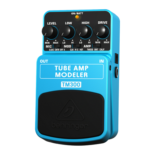 Behringer TM300 Tube Amp Modeler Guitar Effects Pedal