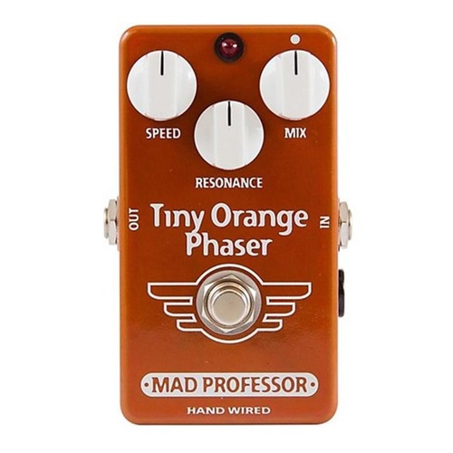 Mad Professor Tiny Orange Phaser Hand Wired Guitar effects Pedal