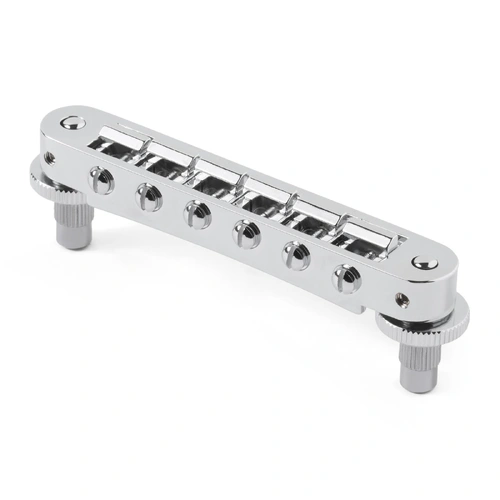 TonePros TP6 Tune-o-matic Bridge Small Posts - Nickel