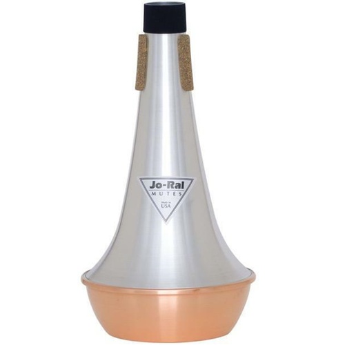 Jo-Ral TRB-1C Aluminium /  Copper Bottom Trombone Straight Mute