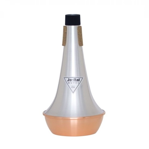 Jo-Ral TRB-4C Aluminium /  Copper Bottom Bass Trombone Straight Mute