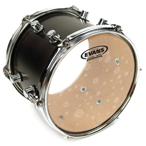 Evans Hydraulic Glass Drum Head, 8 Inch