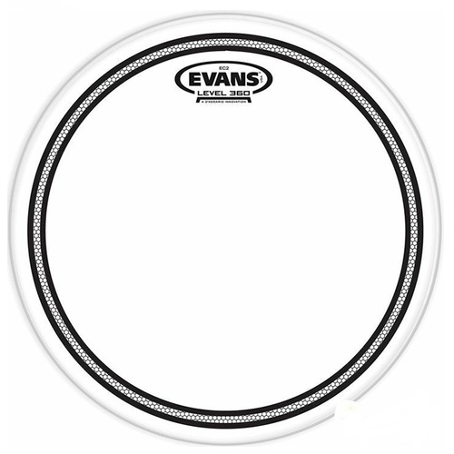 Evans EC2 SST Clear Batter Drumhead 10"  Tom Head