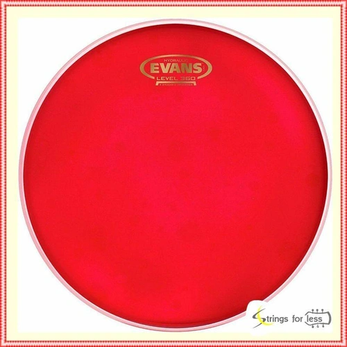 Evans Red Hydraulic Drum Head - 13 Inch TT13HR 13 inch Tom Head