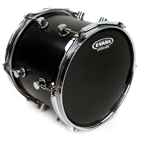 Evans Resonant Black Drum Head, 15 Inch